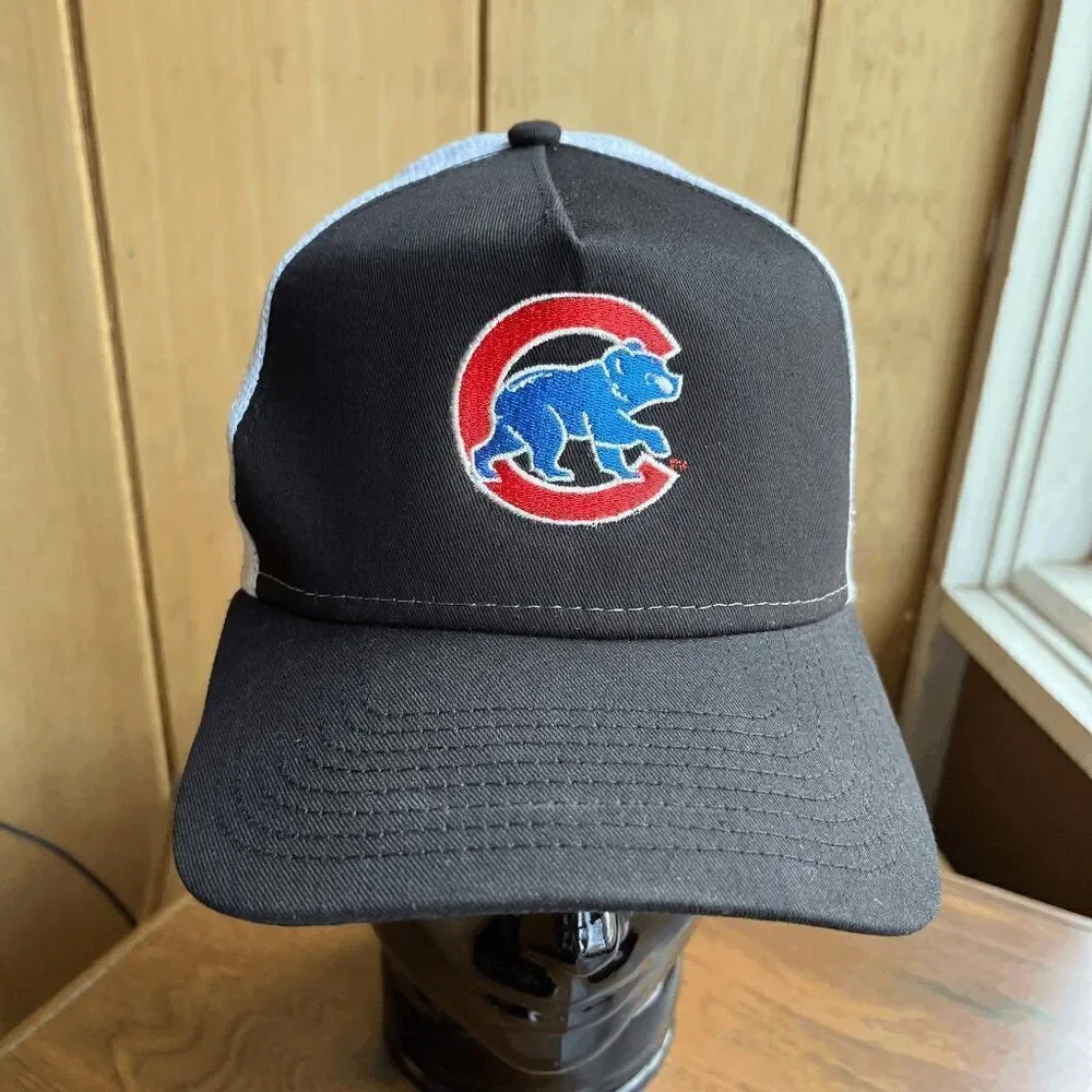 Chicago Cubs New Era 9FORTY Baseball Snap Back Trucker Hat Cap
